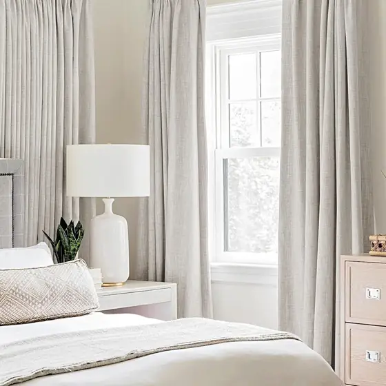MIULEE 100% Blackout Linen Curtains… — Photo 2