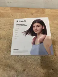 JISULIFE Portable Neck Fan, Hands-Free… — Photo 3
