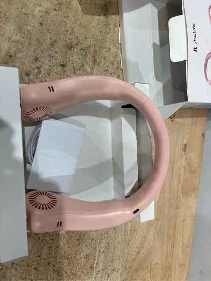 JISULIFE Portable Neck Fan, Hands-Free… — Photo 4