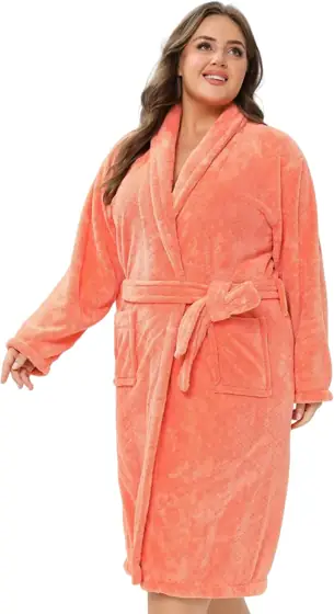 Plus Size Women's Long Knit… — Photo 1