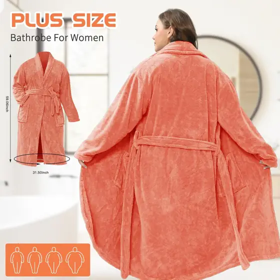 Plus Size Women's Long Knit… — Photo 2