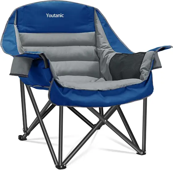 Youtanic Oversized Padded Camping Chair,… — Photo 1
