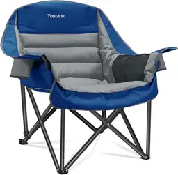 Youtanic Oversized Padded Camping Chair,… — Photo 1