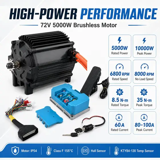 72V 5000W Motor Kit Fardriver… — Photo 2