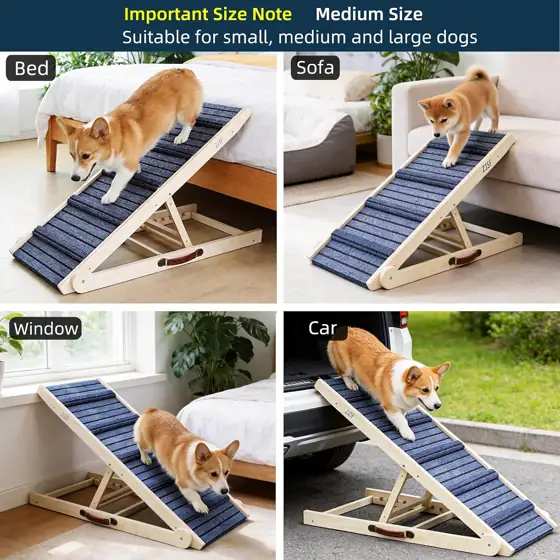 ZJSF Foldable Dog Ramp for… — Photo 2