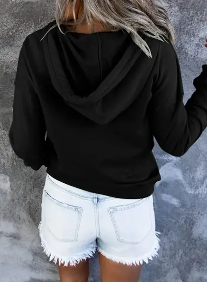 Dokotoo Hoodies for Women Button… — Photo 2