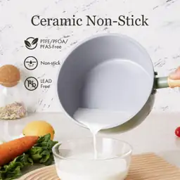 ROCKURWOK Ceramic Nonstick Sauce Pan… — Photo 2
