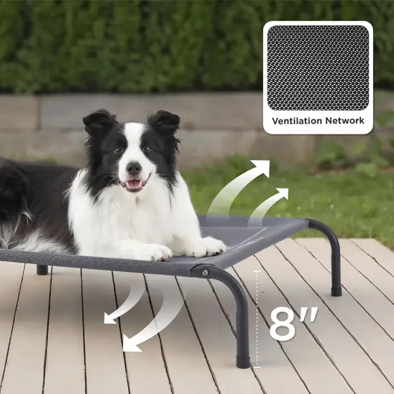 Bedsure Outdoor Elevated Cooling Dog… — Photo 2
