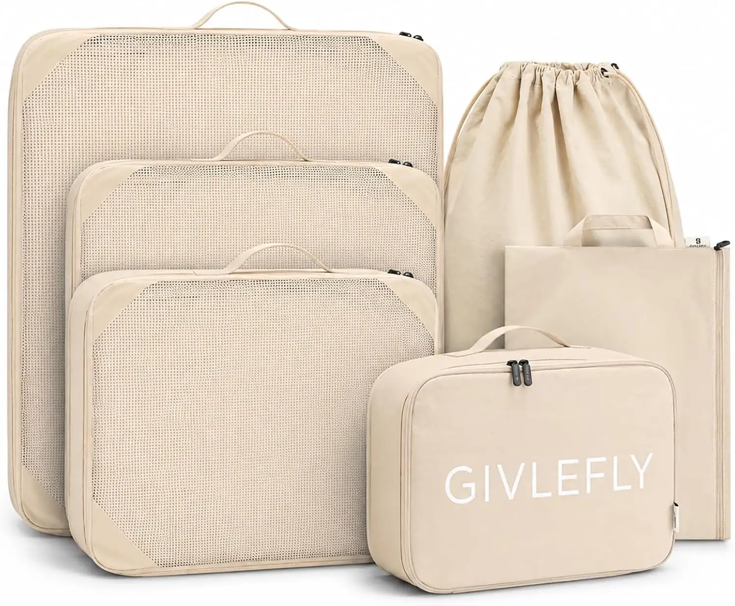 GIVLEFLY Compression Packing Cubes for… — Photo 1