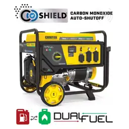 7850/6250-Watt Recoil-Start Dual-Fuel Portable Generator… — Photo 1