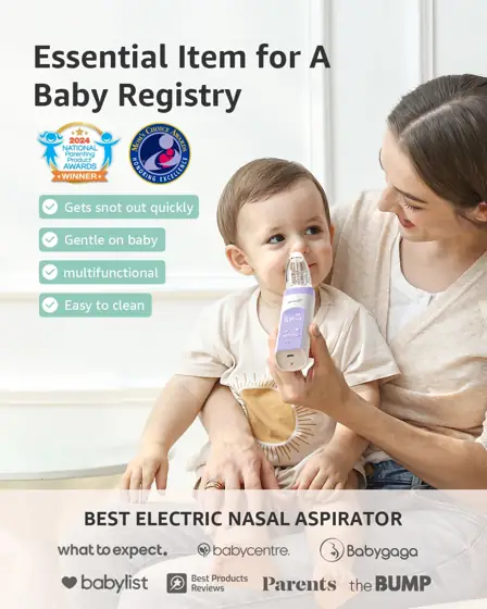 GROWNSY Electric Baby Nasal Aspirator,… — Photo 2