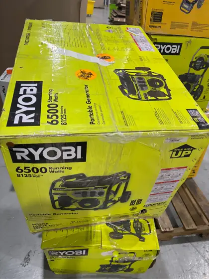 RYOBI 6,500-Watt Gasoline Powered Portable… — Photo 6