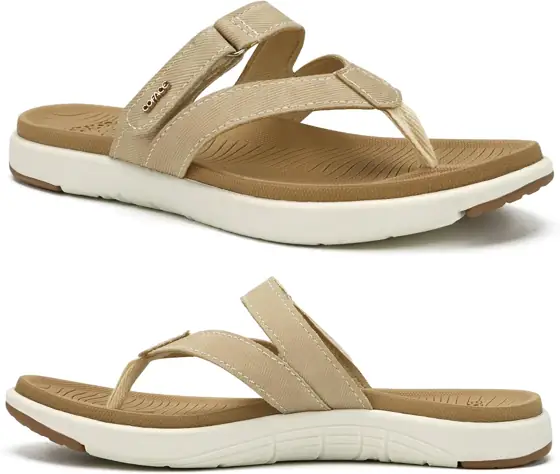COFACE Womens Orthopedic Flip Flops… — Photo 1