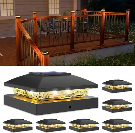 VOLISUN 4x4 Solar Post Cap… — Photo 1