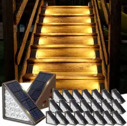 JOFIOS 24-pack Solar Step Lights… — Photo 1