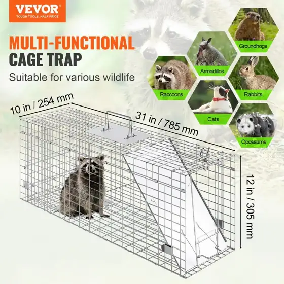 Live Animal Cage Trap 31… — Photo 2