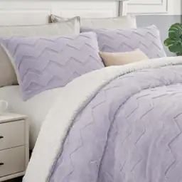 BEDELITE Fluffy Sherpa King Comforter… — Photo 1