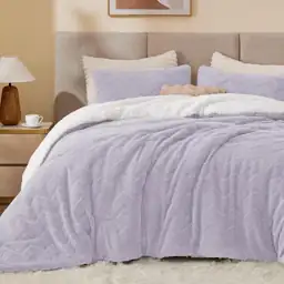 BEDELITE Fluffy Sherpa King Comforter… — Photo 2