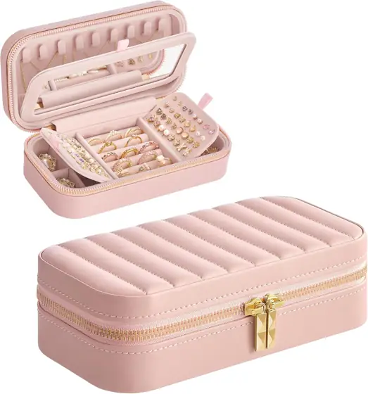 SONGMICS HOME Travel Jewelry Case,… — Photo 1