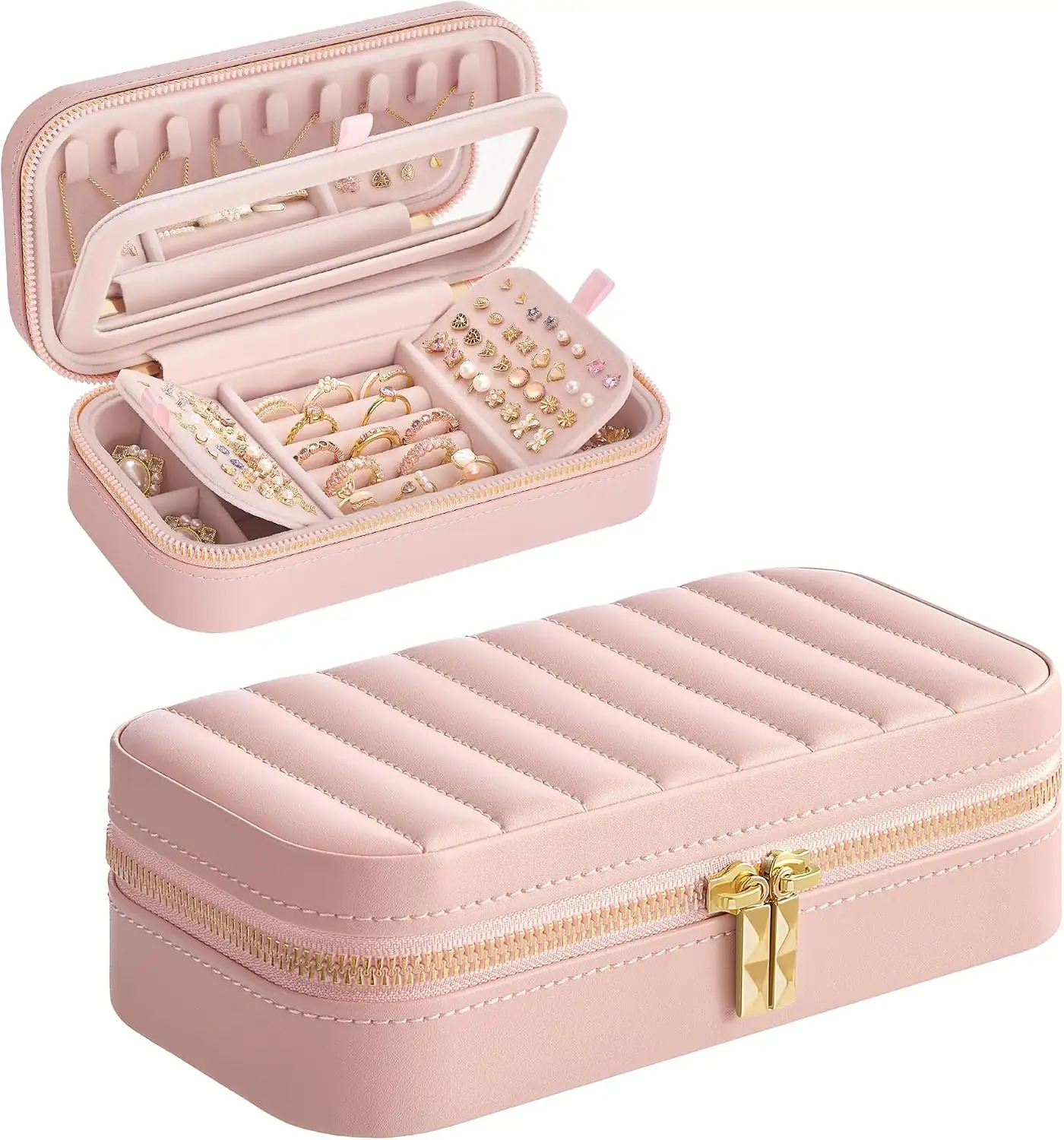 SONGMICS HOME Travel Jewelry Case,… — Photo 1