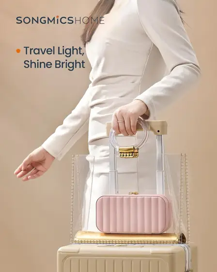 SONGMICS HOME Travel Jewelry Case,… — Photo 2