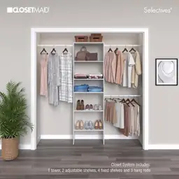 ClosetMaid Selectives White Reach-In Tower… — Photo 2