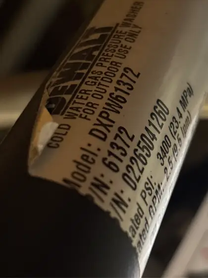 3400 PSI 2.5 GPM Gas… — Photo 3