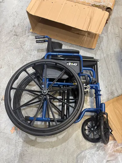 Blue Streak Wheelchair with Flip… — Photo 3