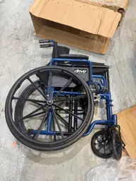 Blue Streak Wheelchair with Flip… — Photo 3