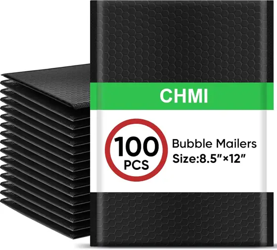 CHMI Black Bubble Mailers 8.5… — Photo 1