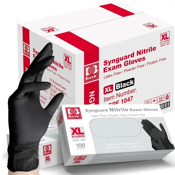 Intco Basic Medical BLACK Nitrile… — Photo 1