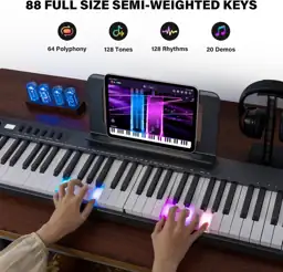 Foldable Piano Keyboard 88 Keys… — Photo 2