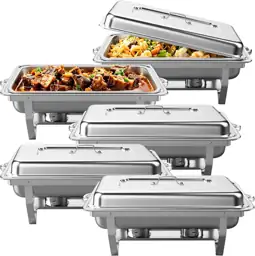 9QT 5 Pack Chafing Dishes… — Photo 1