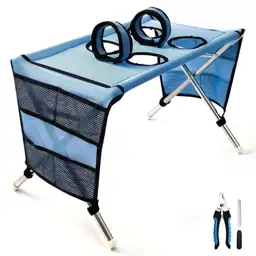 Foldable Grooming Hammock with Stand… — Photo 1