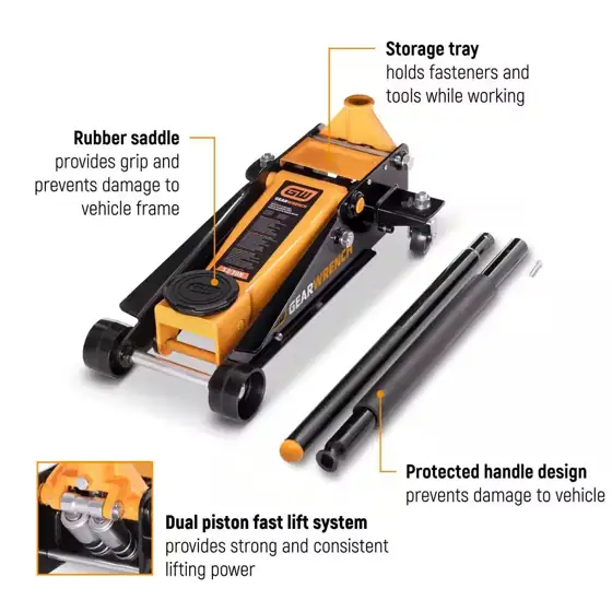 3-Ton Heavy Duty Floor Jack… — Photo 2