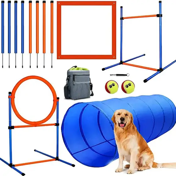 Dog Agility Starter Kit: 60-Piece… — Photo 1