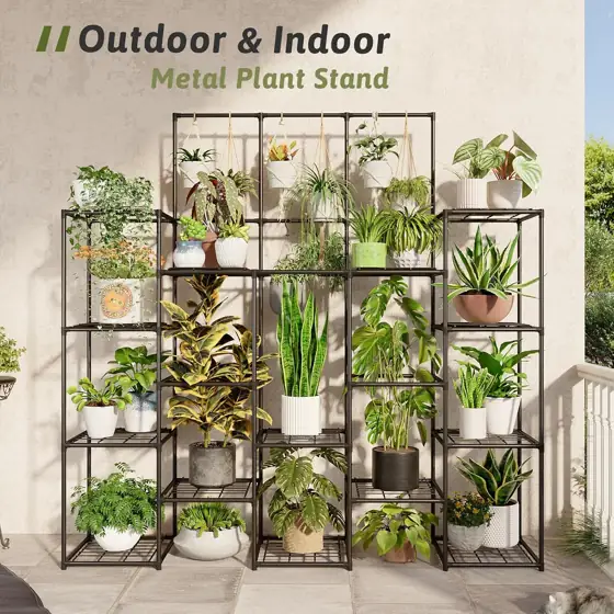 GENTINGBRO Metal Plant Stand Outdoor… — Photo 2