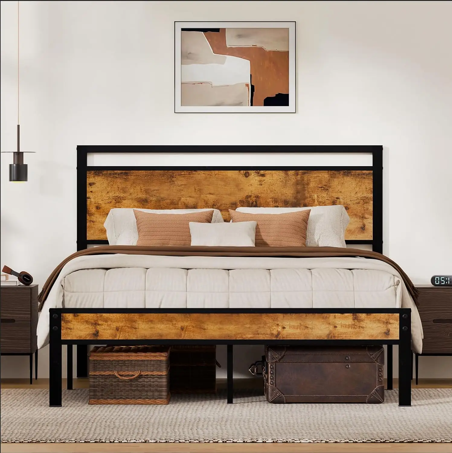 Z-hom Easy Assembly Queen Bed… — Photo 1