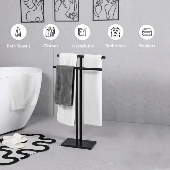 Free Standing Towel Rack -… — Photo 2