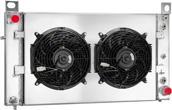 3-Row Aluminum Radiator & Shroud… — Photo 1