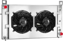 3-Row Aluminum Radiator & Shroud… — Photo 1