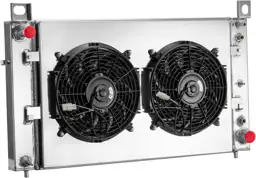 3-Row Aluminum Radiator & Shroud… — Photo 2