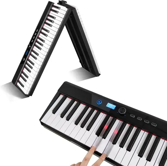 Coolmusic Portable Piano Keyboard Foldable:… — Photo 2