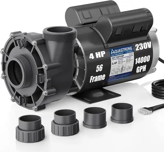 Aquastrong Spa Pump 4HP Dual-Speed… — Photo 1