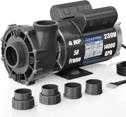 Aquastrong Spa Pump 4HP Dual-Speed… — Photo 1