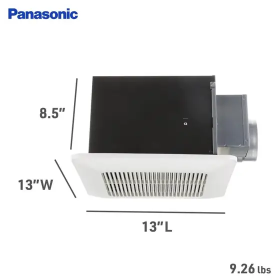 Panasonic WhisperCeiling 0.4-Sone 110-CFM White… — Photo 1