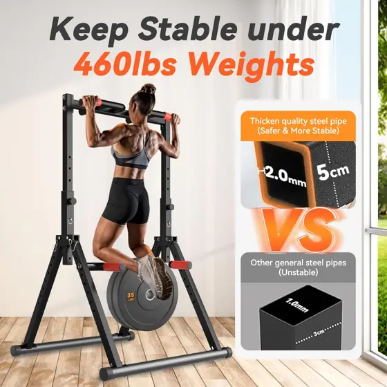 WATBKHE Foldable Power Tower Pull… — Photo 2