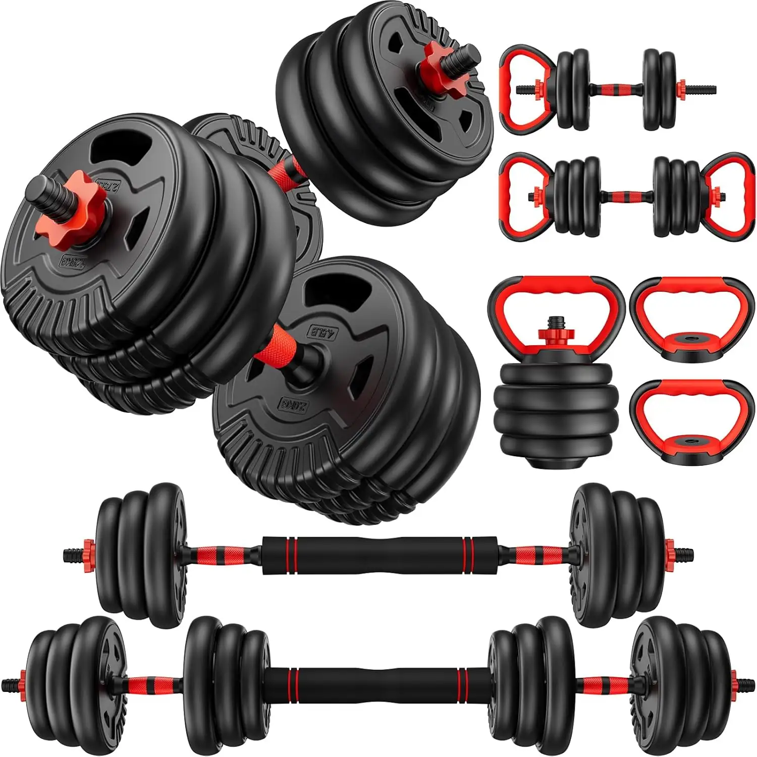 Adjustable Dumbbell Set 22/33/45/70/90 lb… — Photo 1