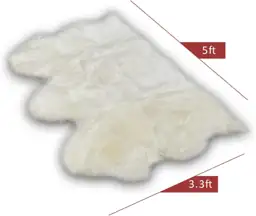 Champlus Genuine Australian Merino Sheepskin… — Photo 2