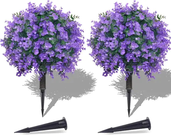 PATIO CHOICE Topiary Trees Artificial… — Photo 1